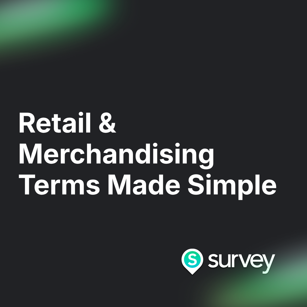 Retail and merchandising terms made simple