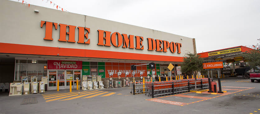 Home Depot front store view