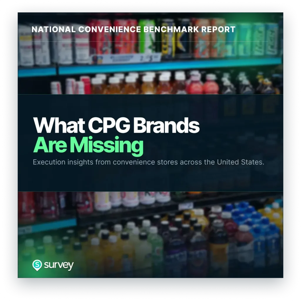 National Convenience Store Benchmark Report highlighting retail execution, pricing accuracy, and out-of-stock trends across 18,522 convenience stores.